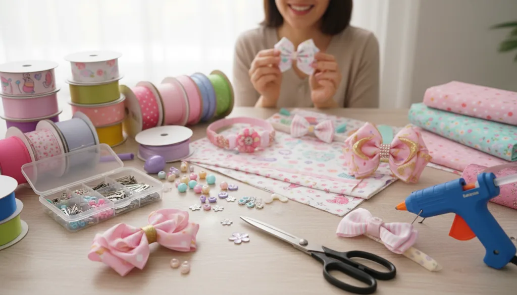 Como Fazer Laços e Acessórios Infantis Para Renda Extra