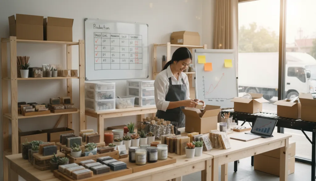 Como Organizar Produção Para Vender Todos os Dias e Ter Renda Extra