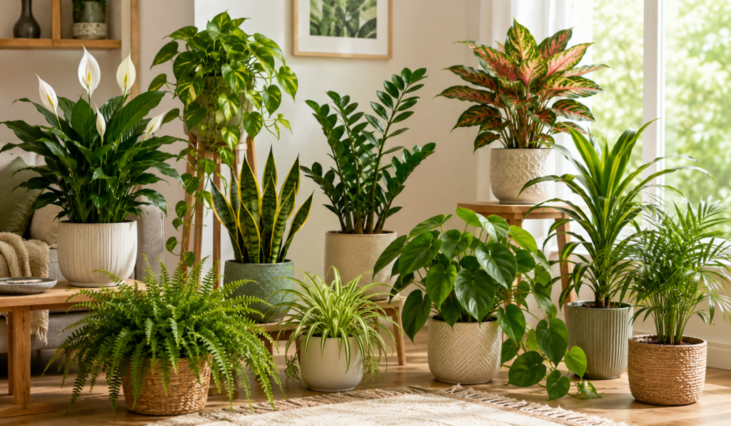 Plantas que Ajudam a Purificar o Ar Dentro de Casa: Mitos e Benefícios