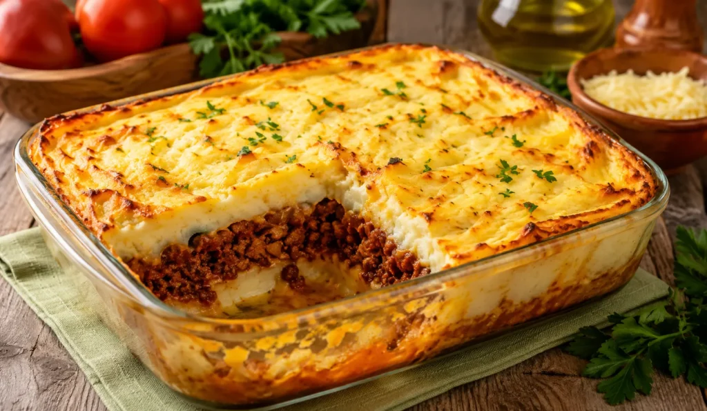 Receita de escondidinho de carne moída cremoso