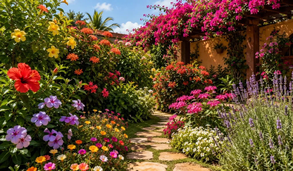 10 Plantas para Jardins Externos que Florescem o Ano Todo